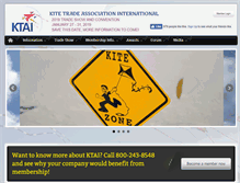 Tablet Screenshot of kitetrade.org